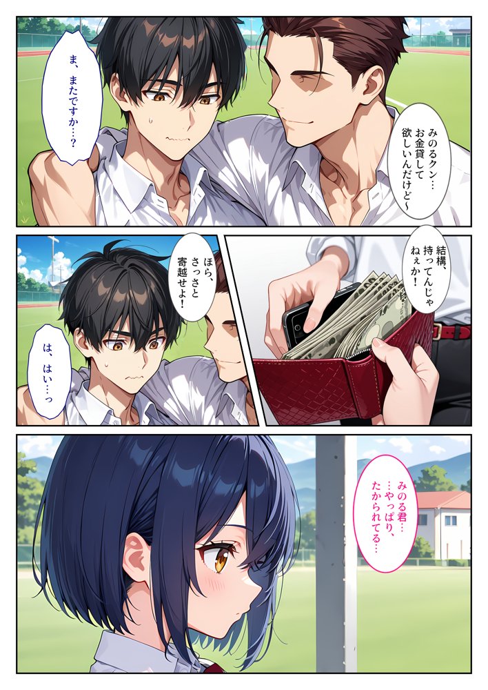 僕の爆乳彼女が絶倫ヤンキーに寝取られて性玩具にされる話