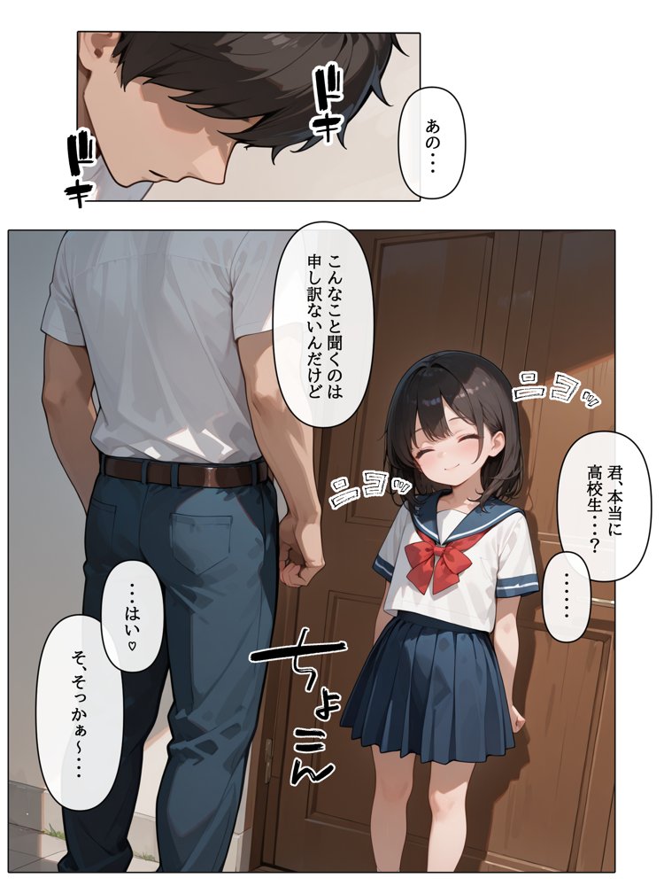 ラブドール頼んだら、〇リJKが来た