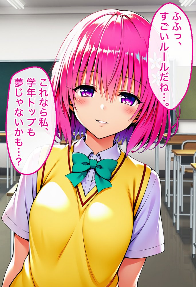 催●で「絶頂回数=成績」となった学校で古手川 美柑 ヤミ モモが絶頂回数を競い合う話【ToL●VEる漫画138P】