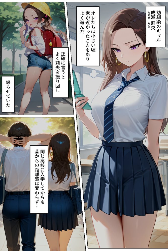 強気だけど実はチョロすぎる幼馴染ギャルー学校編ー